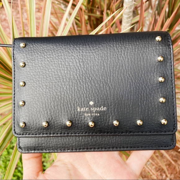 Sale‼️Kate spade wallet Bundle Studded black - Picture 5 of 8